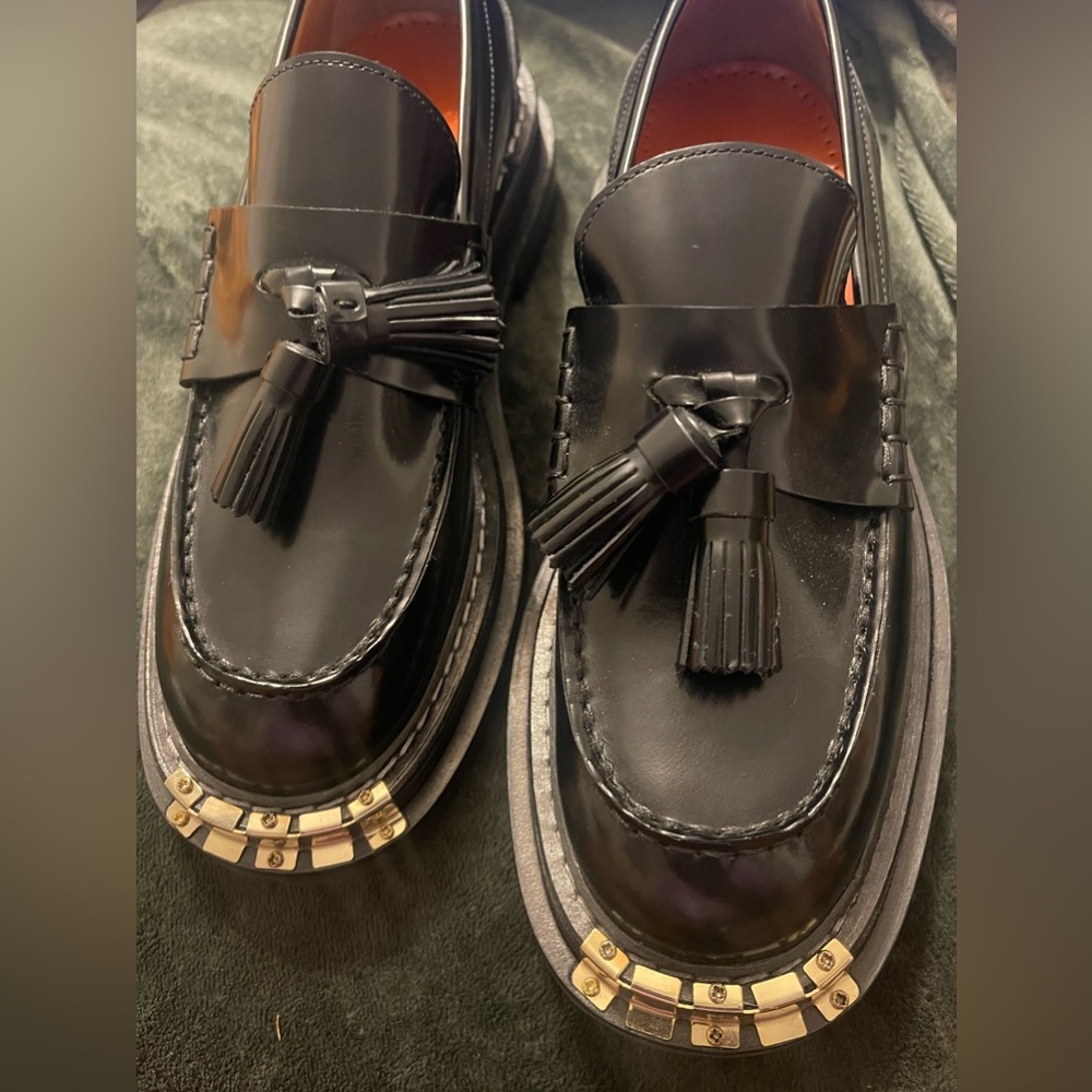 SANDRO Iron Chunky Sole Loafers